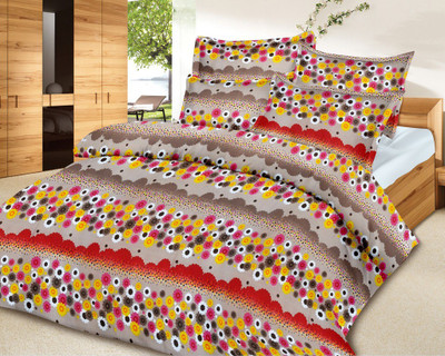 47% OFF on Floor Fashion Cotton Abstract Double Bedsheet 1 Double bedsheet, 2 Pillow Covers, Multicolor 47% OFF on Floor Fashion Cotton Abstract Double Bedsheet 1 Double bedsheet, 2 Pillow Covers, Multicolor