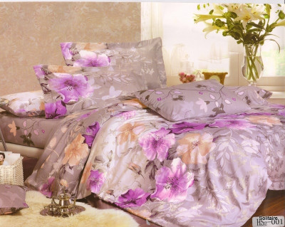 35% OFF on Solitaire Cotton Floral Double Bedsheet