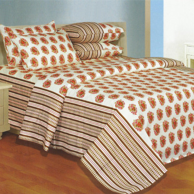 62% OFF on Looms of India Cotton Double Bedsheet 1 Bedsheet, 2 Pillow Covers, Multicolor 62% OFF on Looms of India Cotton Double Bedsheet 1 Bedsheet, 2 Pillow Covers, Multicolor