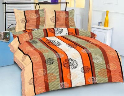 34% OFF on Royal Crust Cotton Printed Double Bedsheet