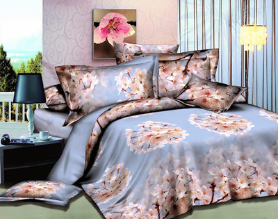 60% OFF on Silver Thread Polycotton Floral Double Bedsheet 60% OFF on Silver Thread Polycotton Floral Double Bedsheet