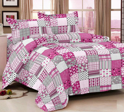 68% OFF on Ahmedabad Cotton Cotton Geometric Double Bedsheet 1 Double Bedsheet, 2 Pillow Covers, Pink 68% OFF on Ahmedabad Cotton Cotton Geometric Double Bedsheet 1 Double Bedsheet, 2 Pillow Covers, Pink