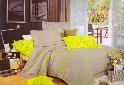 68% OFF on Valtellina Cotton Abstract Double Bedsheet