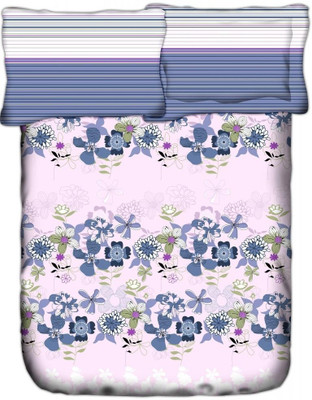 22% OFF on Weaves Cotton Floral Double Bedsheet