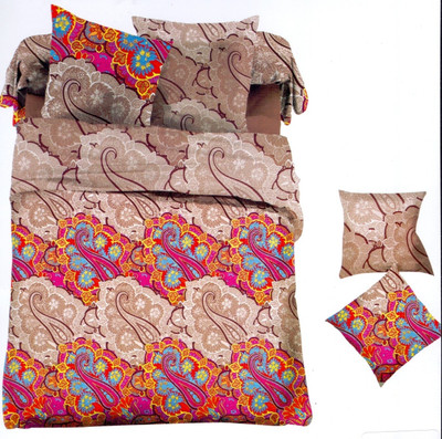 36% OFF on Ross Luxury Living Polyester Damask Double Bedsheet