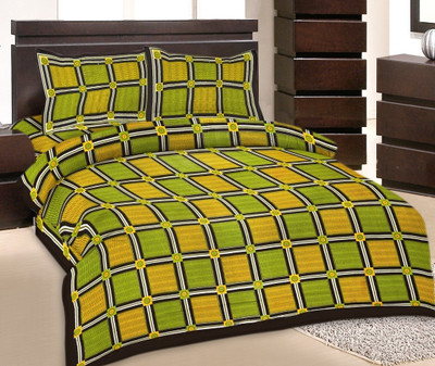 42% OFF on Rangasthali Cotton Printed Double Bedsheet
