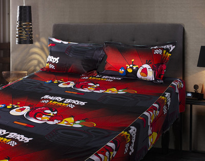 55% OFF on eCraftIndia Cotton, Satin Graphic Double Bedsheet 1 Double Bedsheet + 2 Pillow Covers, Multicolor 55% OFF on eCraftIndia Cotton, Satin Graphic Double Bedsheet 1 Double Bedsheet + 2 Pillow Covers, Multicolor