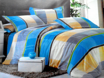 20% OFF on Home Delight Cotton Checkered Double Bedsheet