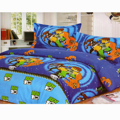 49% OFF on Vikon's Polycotton Printed Double Bedsheet
