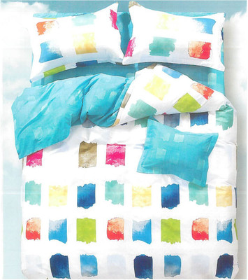 22% OFF on Ross Luxury Living Cotton Printed Double Bedsheet