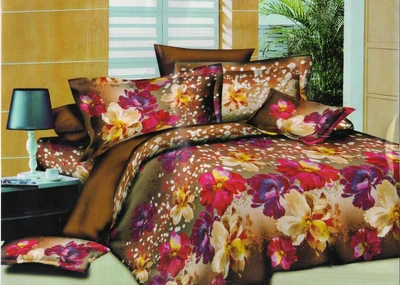 33% OFF on Vrinda Cotton Printed Double Bedsheet