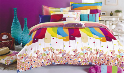 20% OFF on New Castle Cotton Printed Double Bedsheet