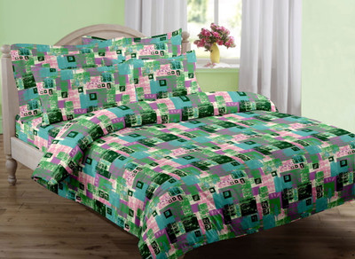 Swaas Cotton Printed Double King Bedsheet Swaas Cotton Printed Double King Bedsheet