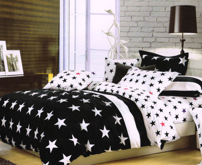 70% OFF on Rose Petal Cotton Graphic Queen Bedsheet