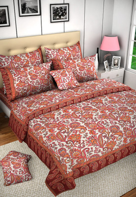 60% OFF on Shilpi Cotton Floral Double Bedsheet Multicolor 60% OFF on Shilpi Cotton Floral Double Bedsheet Multicolor