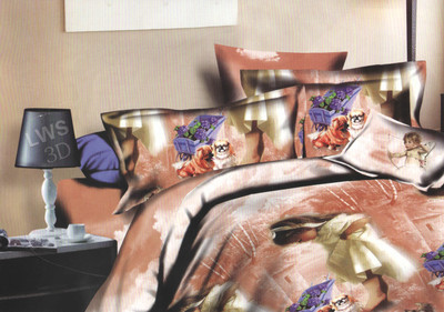 35% OFF on Skilin Polycotton Printed Double Bedsheet