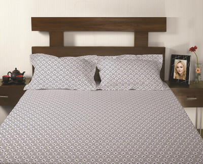 37% OFF on Rosebys London Cotton Floral Double Bedsheet