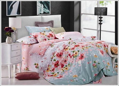 54% OFF on Vikon's Cotton Floral King Bedsheet