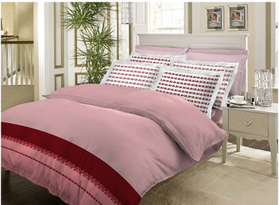 8% OFF on Bombay Dyeing Cotton Solid Double Bedsheet