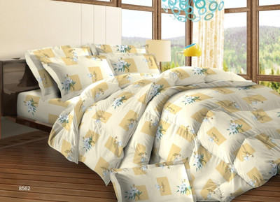 30% OFF on Bombay Dyeing Cotton Double Bedsheet Bedsheet, Multicolor