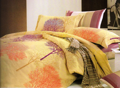 63% OFF on KKK Cotton Printed Double Bedsheet