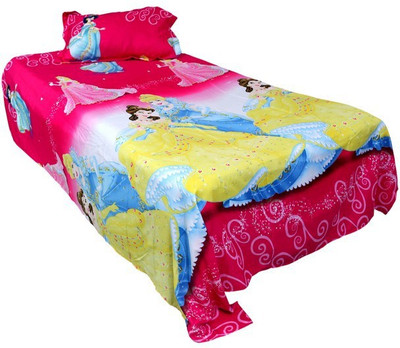 41% OFF on By Vikon's Polycotton Printed Single Bedsheet