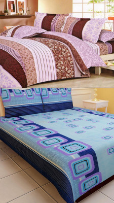 50% OFF on Shopgrab Polycotton Floral Double Bedsheet 50% OFF on Shopgrab Polycotton Floral Double Bedsheet