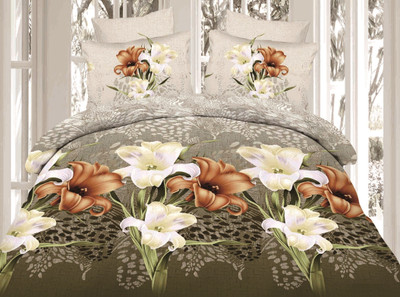 47% OFF on Dexim Polyester Silk Blend Floral Double Bedsheet 47% OFF on Dexim Polyester Silk Blend Floral Double Bedsheet