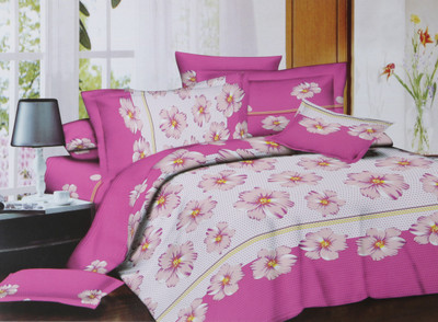 65% OFF on Urban Style Polycotton Floral Double Bedsheet
