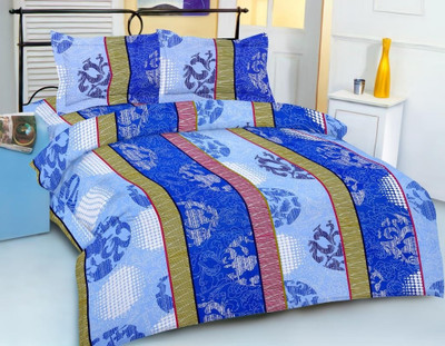 34% OFF on Royal Crust Cotton Printed Double Bedsheet