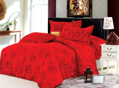35% OFF on Gran Polycotton Abstract King Bedsheet