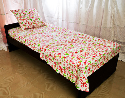 Tangia Cotton Floral Single Fitted Bedsheet