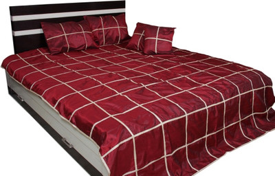 68% OFF on Soundarya Polyester Silk Blend Geometric Double Bedsheet 68% OFF on Soundarya Polyester Silk Blend Geometric Double Bedsheet