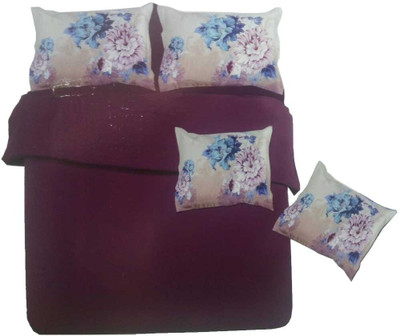 60% OFF on By Briana Cotton Printed Double Bedsheet