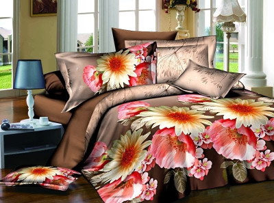 58% OFF on Silver Thread Polycotton Floral Double Bedsheet 1 Bedsheet, Multicolor 58% OFF on Silver Thread Polycotton Floral Double Bedsheet 1 Bedsheet, Multicolor