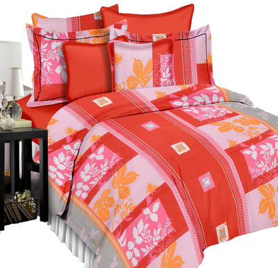 11% OFF on Shop Avenue Cotton Printed Queen Bedsheet
