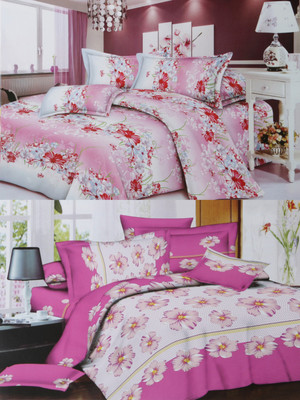 61% OFF on Urban Style Polycotton Floral Double Bedsheet