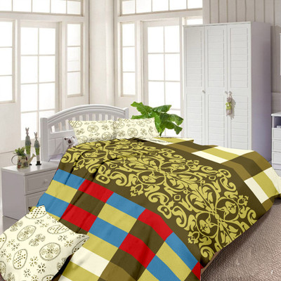 65% OFF on Urban Style Cotton Abstract Double Bedsheet 1 Bedsheet, 2 Pillow covers, Multicolor 65% OFF on Urban Style Cotton Abstract Double Bedsheet 1 Bedsheet, 2 Pillow covers, Multicolor