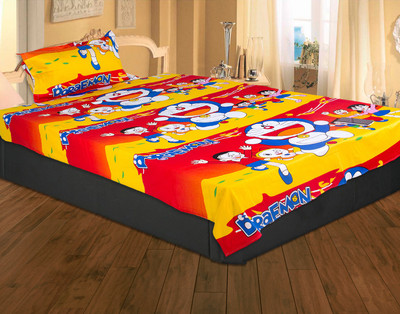 52% OFF on eCraftIndia Cotton, Satin Graphic Single Bedsheet 1 Single Bedsheet, 1 Pillow Cover, Multicolor 52% OFF on eCraftIndia Cotton, Satin Graphic Single Bedsheet 1 Single Bedsheet, 1 Pillow Cover, Multicolor