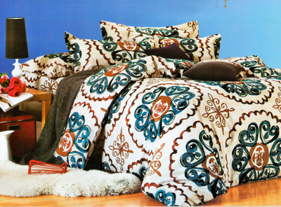 55% OFF on Natraj Polycotton Printed Double Bedsheet