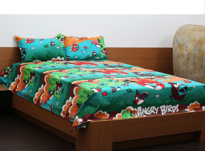 50% OFF on Flazee Cotton Animal King Bedsheet 1 BedSheet, 2Pillow Cover, Green 50% OFF on Flazee Cotton Animal King Bedsheet 1 BedSheet, 2Pillow Cover, Green