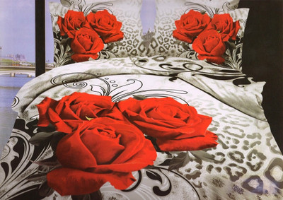 41% OFF on ZigmaCollections Cotton Printed King Bedsheet