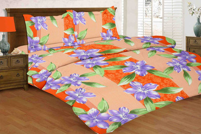 64% OFF on Natural Cotton Printed Double Bedsheet 64% OFF on Natural Cotton Printed Double Bedsheet