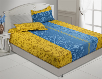 14% OFF on Zyne Cotton Abstract Double King Bedsheet 14% OFF on Zyne Cotton Abstract Double King Bedsheet