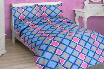 70% OFF on Ahmedabad Cotton Cotton Geometric Single Bedsheet 1 Single Bedsheet, 1 Pillow Cover, Multicolor 70% OFF on Ahmedabad Cotton Cotton Geometric Single Bedsheet 1 Single Bedsheet, 1 Pillow Cover, Multicolor