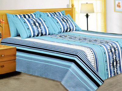 23% OFF on Inez Cotton Printed Double Bedsheet 1 Double Bedsheet, 2 Pillow Cover, Multicolor 23% OFF on Inez Cotton Printed Double Bedsheet 1 Double Bedsheet, 2 Pillow Cover, Multicolor