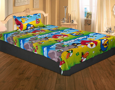 65% OFF on eCraftIndia Cotton, Satin Graphic Single Bedsheet 1 Single Bedsheet, 1 Pillow Cover, Multicolor 65% OFF on eCraftIndia Cotton, Satin Graphic Single Bedsheet 1 Single Bedsheet, 1 Pillow Cover, Multicolor