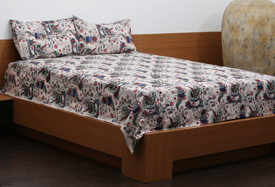 59% OFF on Flazee Cotton Floral King Bedsheet 1 BedSheet, 2Pillow Cover, Multicolor 59% OFF on Flazee Cotton Floral King Bedsheet 1 BedSheet, 2Pillow Cover, Multicolor