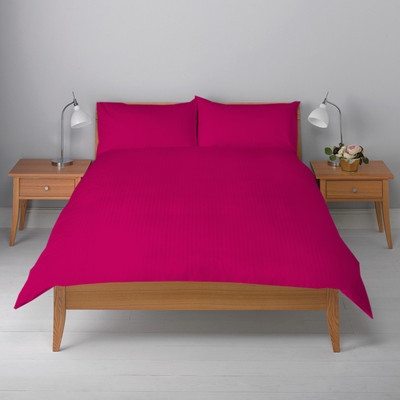 16% OFF on Misr Cotton Striped Double Bedsheet