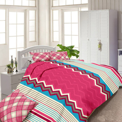 65% OFF on Urban Style Cotton Geometric Double Bedsheet 1 Bedsheet, 2 Pillow covers, Multicolor 65% OFF on Urban Style Cotton Geometric Double Bedsheet 1 Bedsheet, 2 Pillow covers, Multicolor